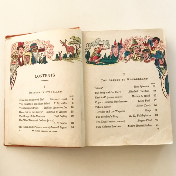 Vintage New World Readers "Over the Bridge" Book - Picture 3 of 6